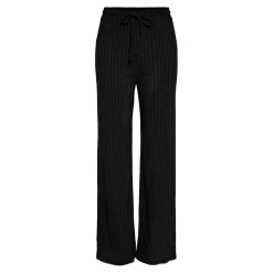 Pantalon ample Iris noir en viscose Daisy