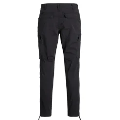 Pantalon cargo Carrot Fit Noir en coton