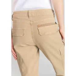 Pantalon cargo CASTELLA marron
