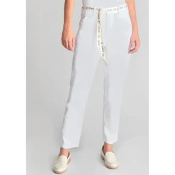 Pantalon chino ARLO blanc