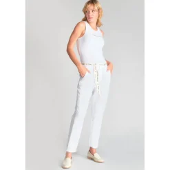 Pantalon chino ARLO blanc