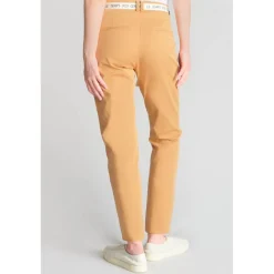 Pantalon chino ARLO camel Vox en coton