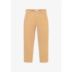 Pantalon chino ARLO camel Vox en coton