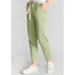 Pantalon chino ARLO vert Kali en coton