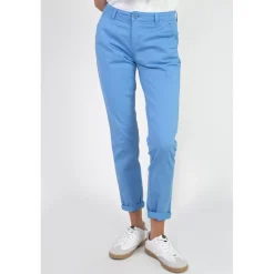 Pantalon chino DYLI 7 bleu Ora