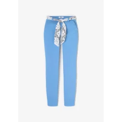 Pantalon chino DYLI 7 bleu Ora