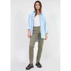 Pantalon chino DYLI 7 kaki Louise