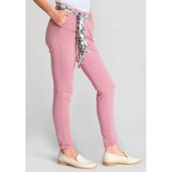 Pantalon chino DYLI 5 rose
