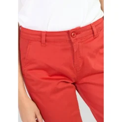 Pantalon chino DYLI 7 rouge Daisy
