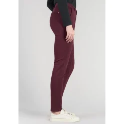 Pantalon chino Dyli4 lie de vin rouge