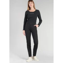 Pantalon chino Dyli4 noir en coton
