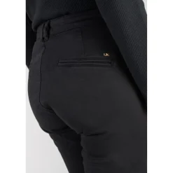 Pantalon chino Dyli4 noir en coton