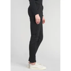 Pantalon chino Dyli4 noir en coton