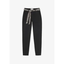Pantalon chino Dyli4 noir en coton