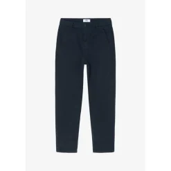 Pantalon chino ERLE bleu Gwen en coton