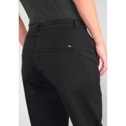 Pantalon chino ERLE noir Emma en coton