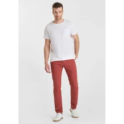 Pantalon chino JOGG rouge Hoyt