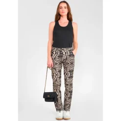Pantalon chino RODIN noir Nola en coton