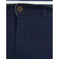 Pantalon chino Slim Fit Bleu Marine en coton Nick