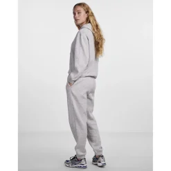 Pantalon de survêtement gris en coton Alma