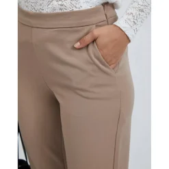 Pantalon de tailleur marron Page