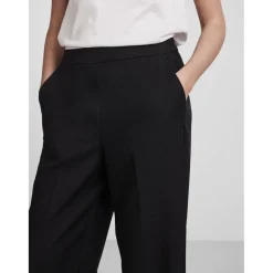 Pantalon de tailleur noir Lise