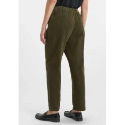 Pantalon droite CORDO kaki Xena en coton