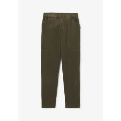 Pantalon droite CORDO kaki Xena en coton