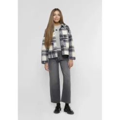 Pantalon droite en jeans ALEXGI gris Kaye