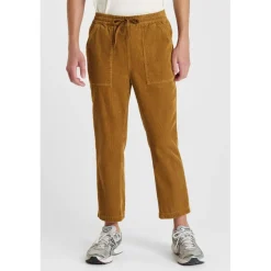 Pantalon droite HOUBO marron Kai