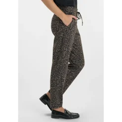 Pantalon droite LEOPA marron Lane