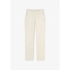 Pantalon droite OLIVER blanc Vivi en viscose