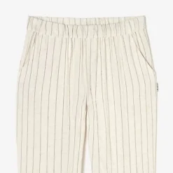 Pantalon droite OLIVER blanc Vivi en viscose