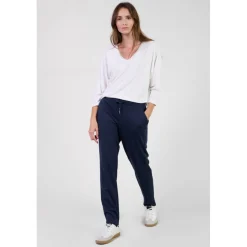 Pantalon droite ROSI bleu Ines