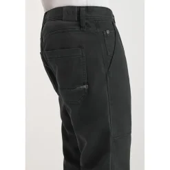 Pantalon droite WORK noir Dane en coton
