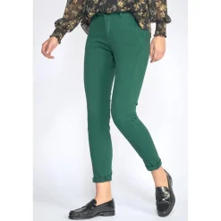 Pantalon dyli vert sapin en coton