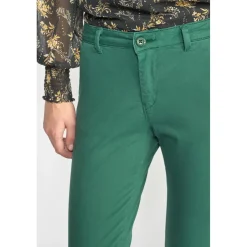 Pantalon dyli vert sapin en coton