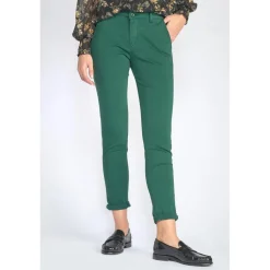 Pantalon dyli vert sapin en coton