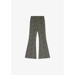 Pantalon fille, bootcut CRISEGI noir Louise en coton