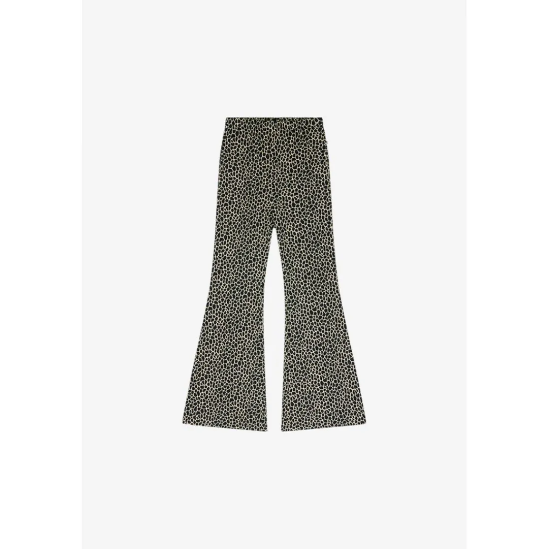 Pantalon fille, bootcut CRISEGI noir Louise en coton