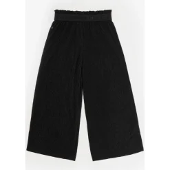 Pantalon fille, loose, large SARAGI noir