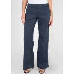 Pantalon flare TAHIS bleu Zoe