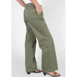 Pantalon flare TAHIS kaki Lola