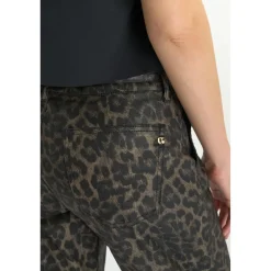 Pantalon flare TAHIS noir Lucie en coton