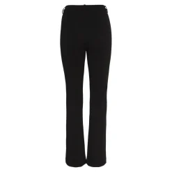 Pantalon Flared Fit Taille moyenne noir Eden
