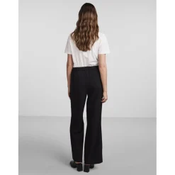 Pantalon loose fit taille élastiquée noir Hattie