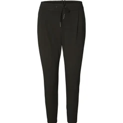 Pantalon Loose Fit Taille moyenne Pleine longueur vert en viscose Lucie