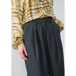Pantalon loose, large SAGUES noir Pia