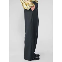 Pantalon loose, large SAGUES noir Pia