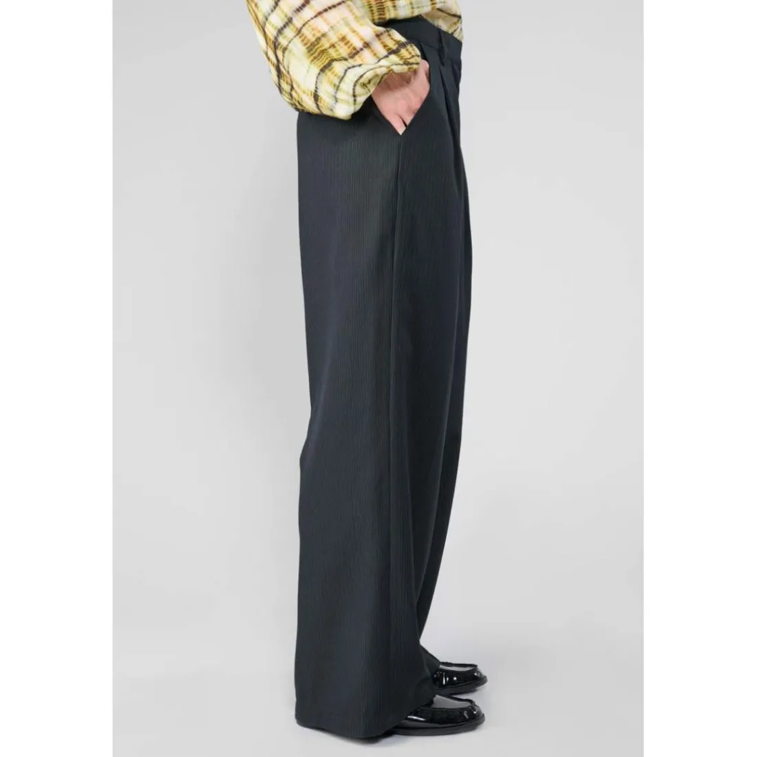 Pantalon loose, large SAGUES noir Pia